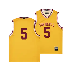 Arizona State Men's Basketball Gold Jersey  - Moe Odum
