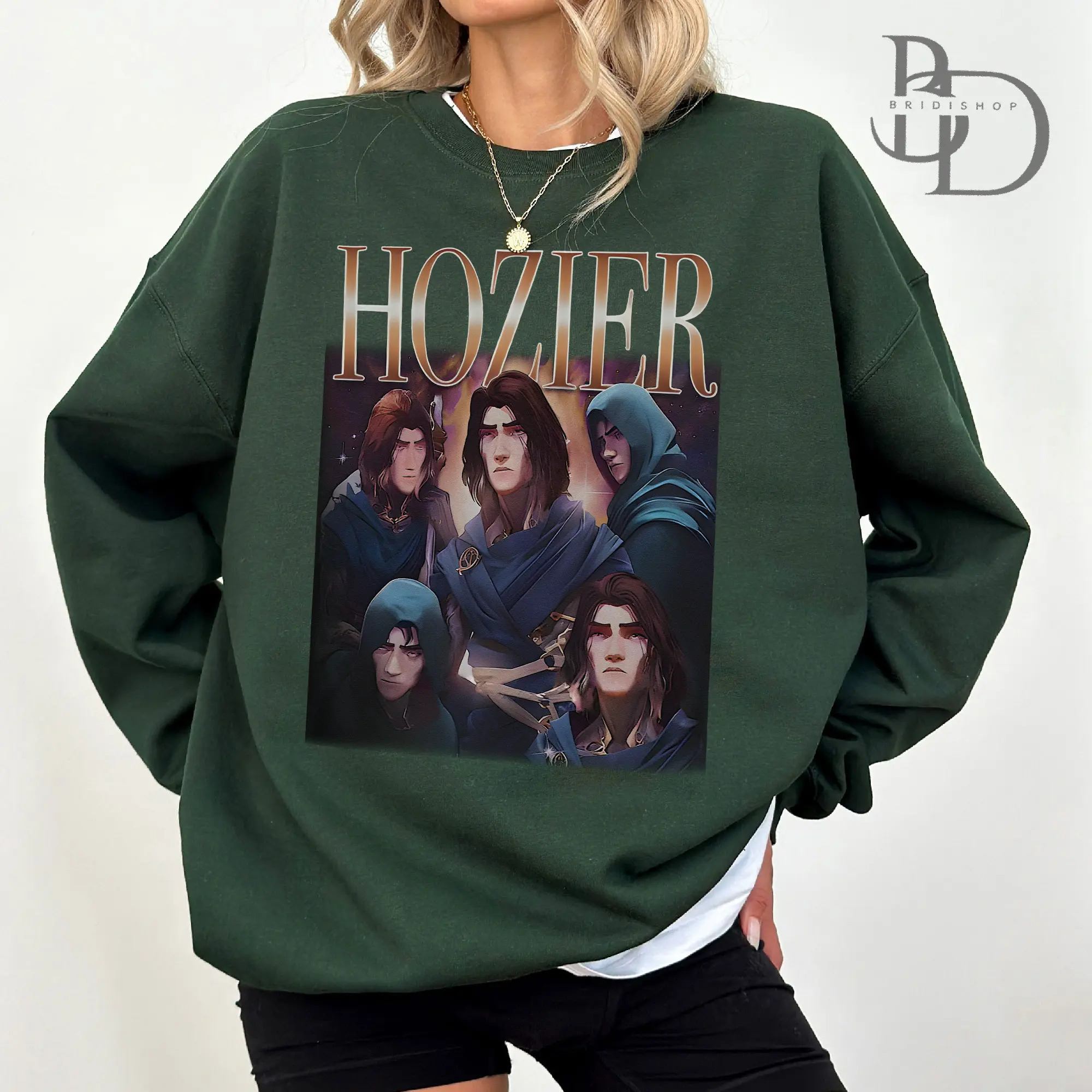 Viktor "Hozier" Unisex Heavy Cotton Vintage-style Sweatshirt