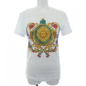 Pre-owned VERSACE Cotton Small Leather Goods Jeans T Shirt