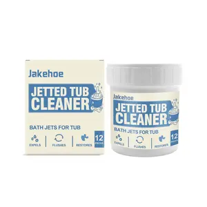 Jakehoe Jet-Type Bathtub Cleaning Tablets Deeply Clean, Remove Dirt, Clean And Shiny Surfaces, And Refurbish Water Scale And Stains