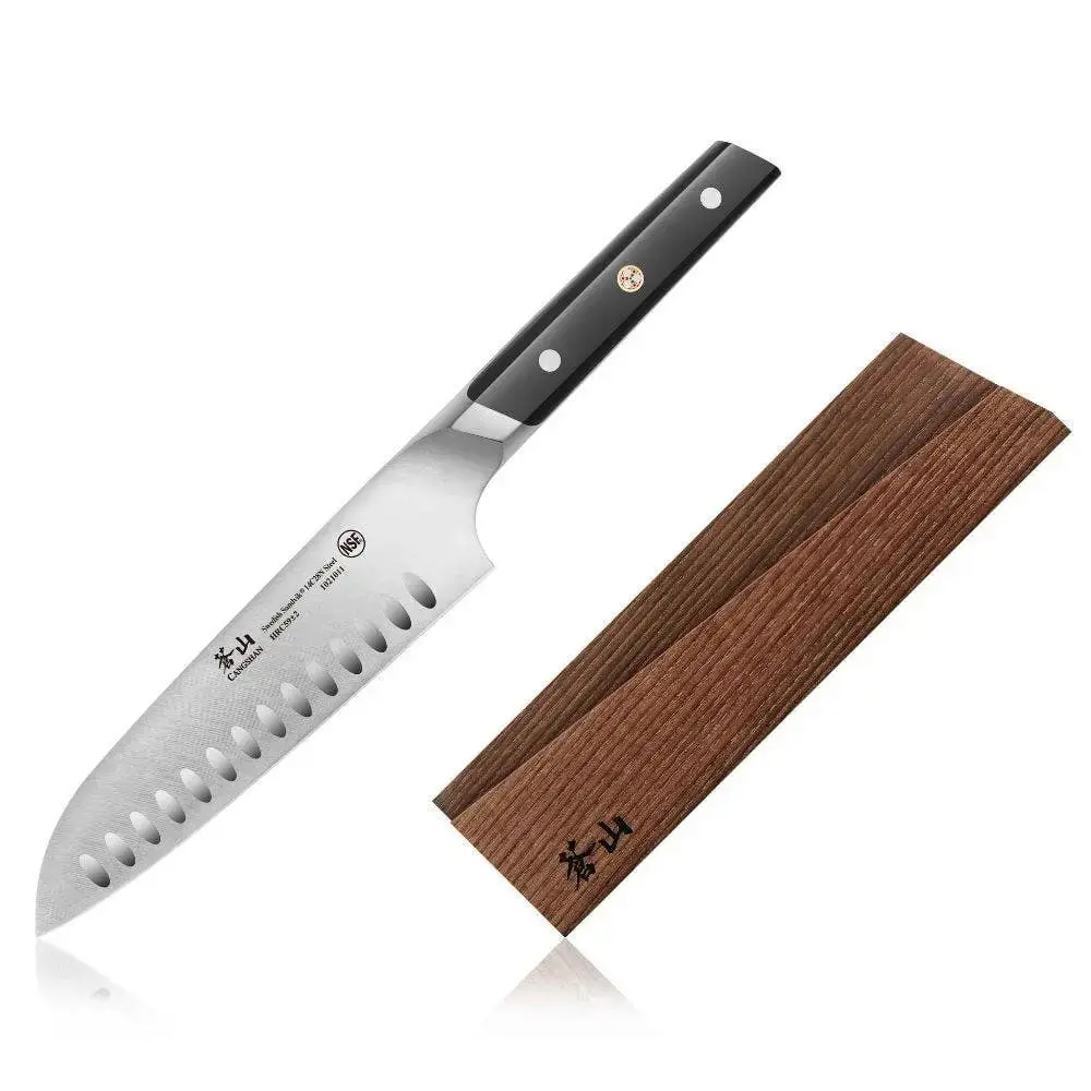 Cangshan TC Series 7in Santoku Knife with Sheath
