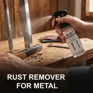 Metal Rust Remover, Furniture and Tool Renovation, DIY Friendly, Effective Corrosion Treatment, Ideal for Home Improvement Projects