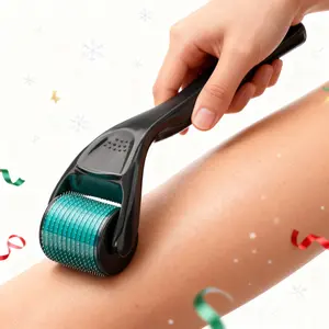 Home Beard Microneedle Device: 540 Titanium Alloy Microneedles, Suitable for Home Facial Care Needs