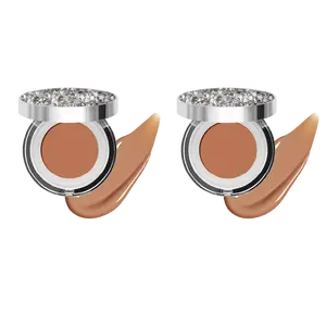2aN Gleaming Tension Cushion Foundation Pact Duo Set (#29 Caramel Beige, 0.45 oz*2) - Korean Cushion Foundation Makeup, Lightweight & Buildable Coverage with Ceramides and Centella Asiatica, Flawless Skin