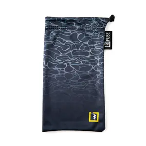 Fuse Lenses Microfiber Cleaning Cloth Bag for Eyewear and Lens Protection - Soft Storage Pouch for Sunglasses, Glasses, and More