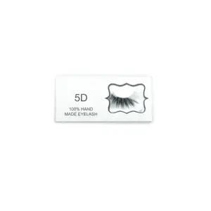 1 Pair Eyelashes Natural Fluffy False Makeup soft 5D Eyelashes Random Color