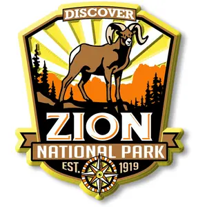 Zion National Park Magnet by Classic Magnets