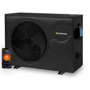 58000BTU Pro Invert Smart Pool Heat Pump for Above Ground and Inground Pools up to 18,000 Gals, WiFi Capable and Timer Function Controller Electric Pool Heater, Heating & Cooling, 220V