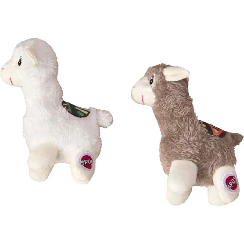 Spot 54948 Spot Lil Spots Yo Lama Dog Toy - 5.5 in. - Pack of 2