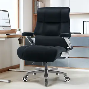 700lb Heavy Duty Office Chair -Big & Tall Executive Chair with Lumbar Support, 3D Armrests, Oversized Seat - Ergonomic Desk Chair for Large People
