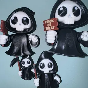 Grim Reaper Fidgety and Cute Figurine - Available in Four Sizes