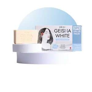 GEISHA Cleansing Bar Soap | 3-Piece Value Pack | 65g x 3 Bars