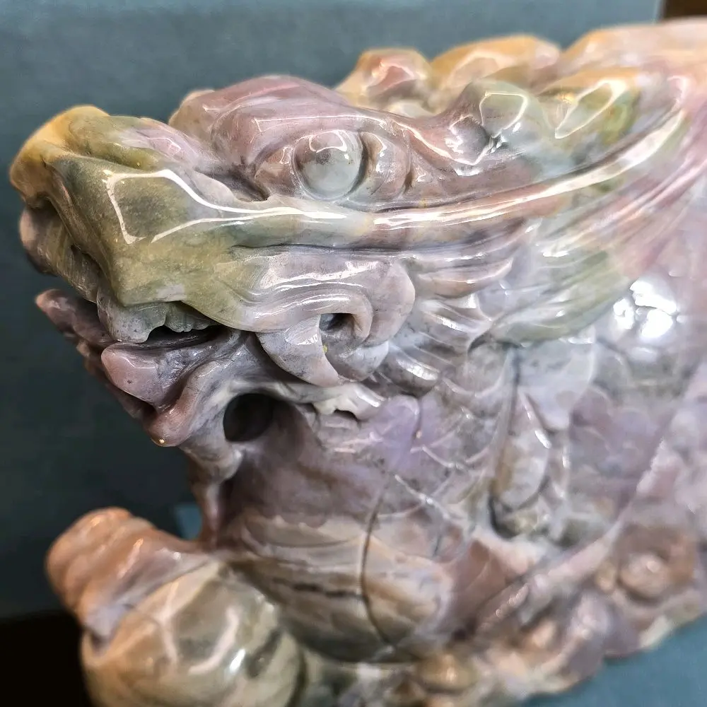 Ocean Jasper Chinese Dragon