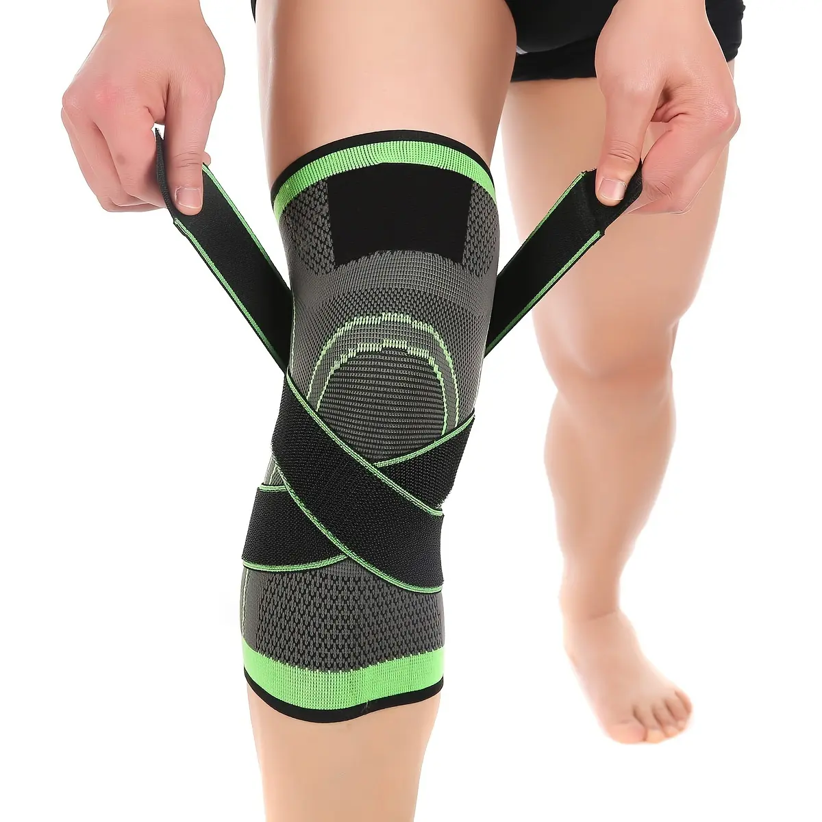 Knee pads that promote blood circulation in the knee joint, strengthen leg support, and provide knee protection during sports, running, cycling and playing football.leggings