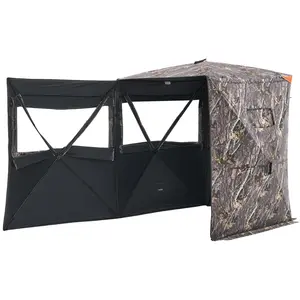 VEVOR 2-3 Person Portable Hunting Blind Thermal Ground Deer Duck Blind Carrying Bag