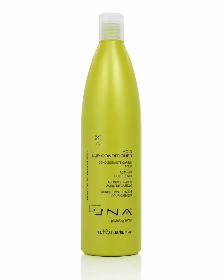 UNA Acid Hair Conditioner for Chemically Treated Hair - pH-Balancing Formula for Color Protection, Shine - Professional Haircare, 1000ml (34 fl.oz.)