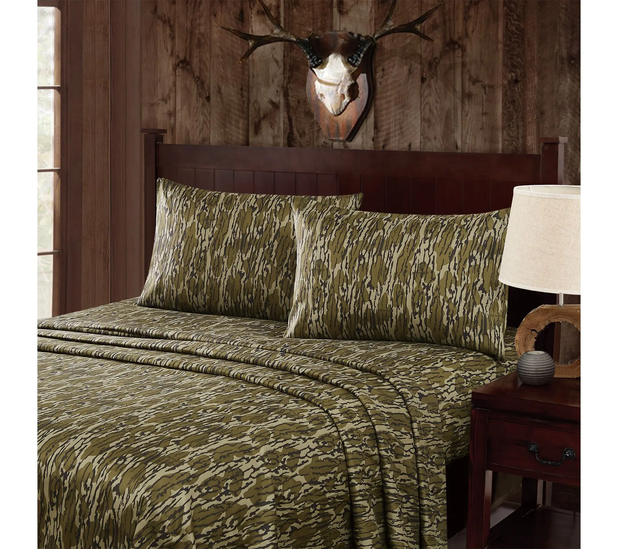 Mossy Oak Bottom Land King Sheet Set