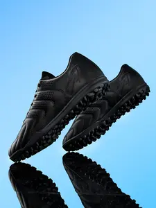 Men's Sport Fashion Football Shoes Football Boots TF Nails Outdoor Sports Sneakers, Soccer Shoes, Wear-Resistant Anti-Slip Strong Grip Ankle Protection Durable Rubber Sole