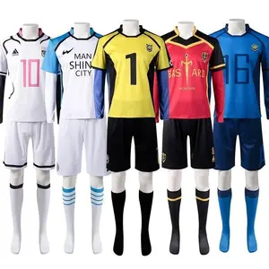 2025 Halloween Maillot de football Isagi Yoichi Reo Mikage Chigiri Hyoma Seishiro Nagi, Costume de Cosplay, vêtements de sport