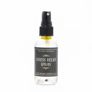 Stress Relief Spray - Citrus & Lavender Essential Oil for Aromatherapy & Wellness Treatment