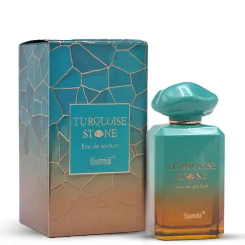 Turquoise Stone EDP 100ML (3.4 OZ) by SURRATI, Exotic Fragrances for Men & Women.