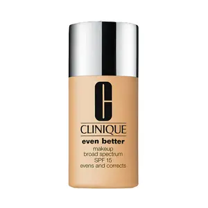 Clinique Even Better Makeup SPF 15 Foundation Evens and Corrects CN 58 Honey (Moderately Fair), 1.0 Ounce
