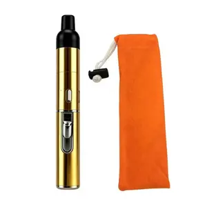 Portable Windproof Metal Lighter | Refillable Gas Outdoor Ignition Tool with Storage Pouch