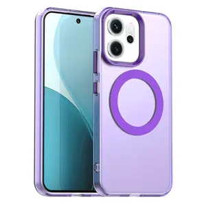 Case For OPPO A5 Reno 14 Pro 14F 5G Magnetic Luxury Frosted Wireless Charging Case Protector Cover