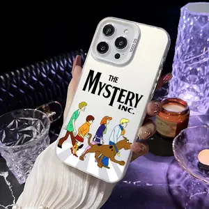 Scooby Doo cartoon Phone Case Suitable for iPhone 17 16e 16 15 14 13 12 11 Mini Pro Max Air X XR XSMAX 8 7 Plus Anti Fall Matte Back Cover