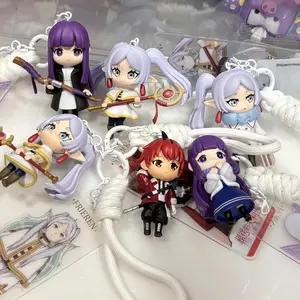 Frieren Beyond Journey's End Q Version Keychain Blind Box Bag Charm Anime Figure Official Peripheral Gift for Women