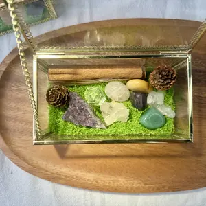 【Blessing of Balance Box】Crystal Box Collections - Handpicked stones set | DIY Healing Energy Home Décor