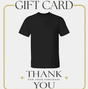 Gift Card Shirt, Thank You for Your Purchase Tee, Customer Appreciation T-Shirt