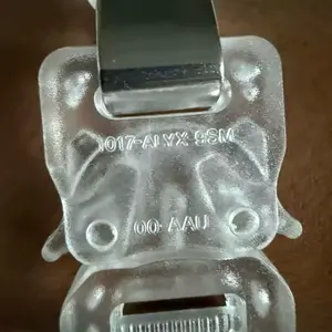 Transparent Acrylic Bracelet With Buckle