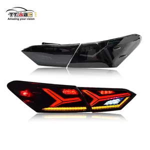 TT-ABC LED Tail Light for Toyota Camry 2018-2024 SE LE XSE XLE TRD 0-49W Plug and Play Replacement Car Accessories