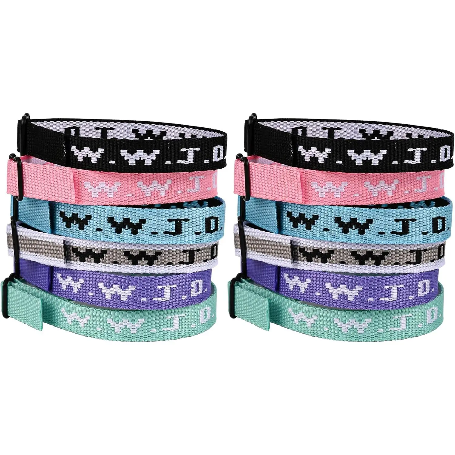WWJD Bracelet Pack for Women Men, Christian  Gifts Adjustable Wristbands, WWJD Bracelets - What Would  Do Bracelet