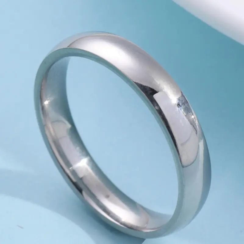 Elegant Stainless Steel Couple Rings, Stackable Rings, Elegant Everyday Ring, Unique Rings, Beautiful Rings, Perfect Gift for Friends & Family, Ideal for Parties & Daily Wear, Casual Style Fashion Ring for All Seasons