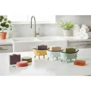 Bath Tub Soap Dish - Assorted Colors
