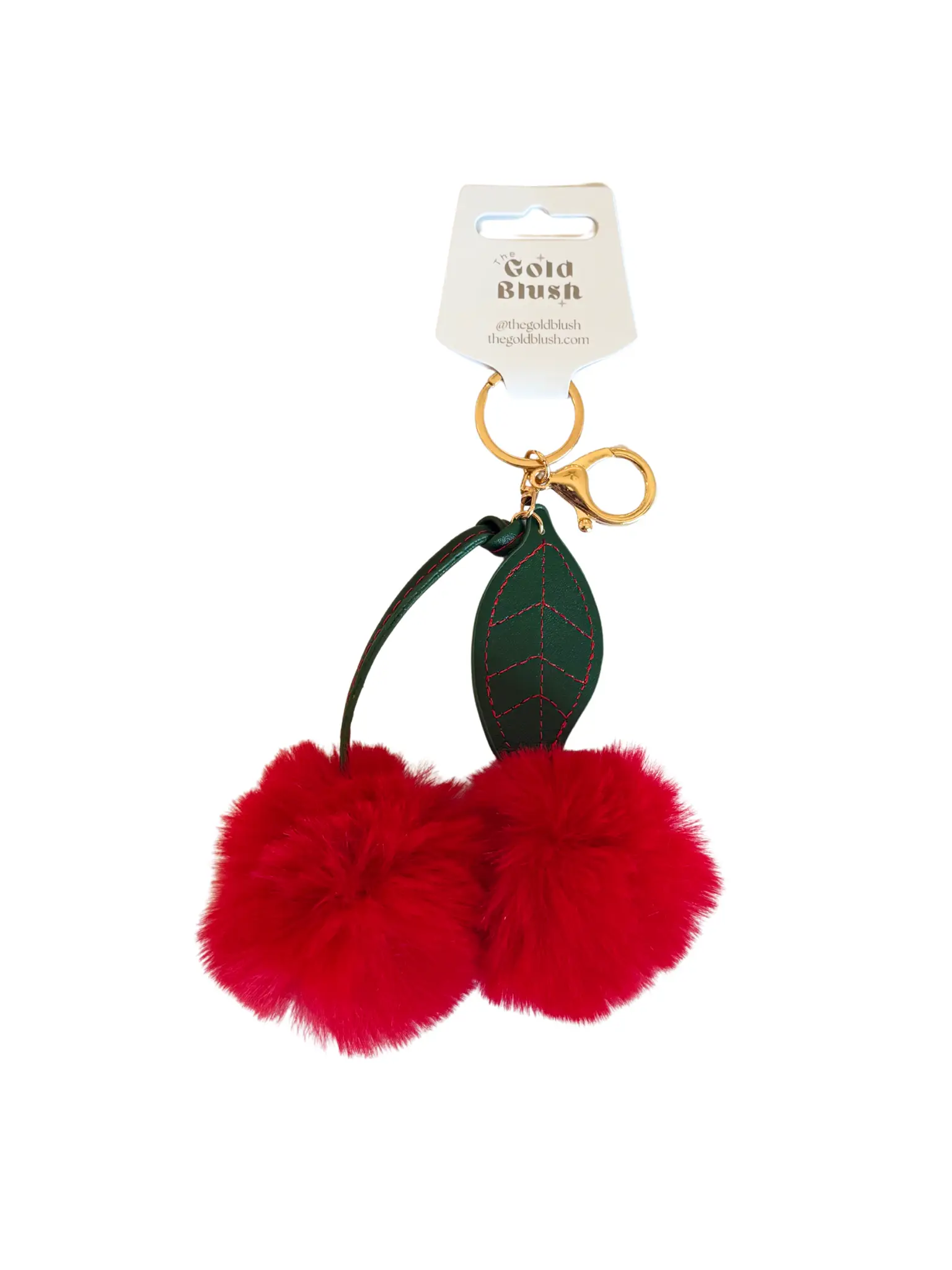 Fluffy Bag Charms- Plush with Keyring Attachment