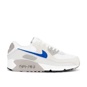 Nike Air Max 90 College Grey Racer Blue DM0029-110 Men's Fashion Sneaker New