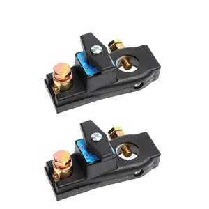 Battery Disconnect Switch, Heavy Duty Battery Shut Off Switch, Current Master Battery Power Cut Isolator Kill Switch, Quick Disconnect Battery Cut Off Universal Switch for Car, RV and Boat