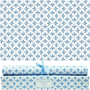 15 Sheets Drawer Liners for Dresser, Linen Scented Drawer Liners, Drawer Paper Liner 14.3x19.5 Inch, for Fragrant Drawer Liners for  Shelf Closet