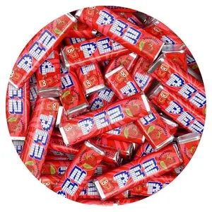 Candy Refills, Strawberry Flavor, 1 Pound Bulk Bag (Approx. 40 Pieces), Candy Wrapped
