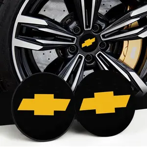 4PCS 60mm Car Wheel Center Hub Cap Badge Sticker For Cars Styling Accessories For Chevrolet Captiva Cruze Spark Colorado Malibu Trax Z71 Aveo Orlando Lacetti Equinox Camaro Cavalier Epica Impala Tracker Nubira Car Decals