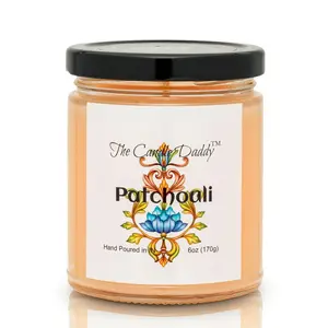Patchouli Jar Candle - 6 ounce - 40 Hour Burn Patchouli Jar Candle - 6 ounce - 40 Hour Burn