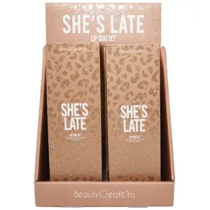 Sets Dúo Labial She'S Late Beauty Creations - Venta al por Mayor 6 Sets (LD02)