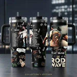 Rapper Tumbler, Rapper Fan, Merch For Fan, Music Tumbler, Hiphop