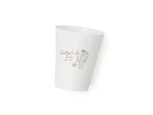 For Your Party Scottsdale Bachelorette Plastic Shot Glasses | Pack of 12, 16oz Stadium Cups | Scottsdale Before The Veil | Scottsdale-Themed Wedding, Bachelorette, Cowgirl Theme Party Decorations & Supplies