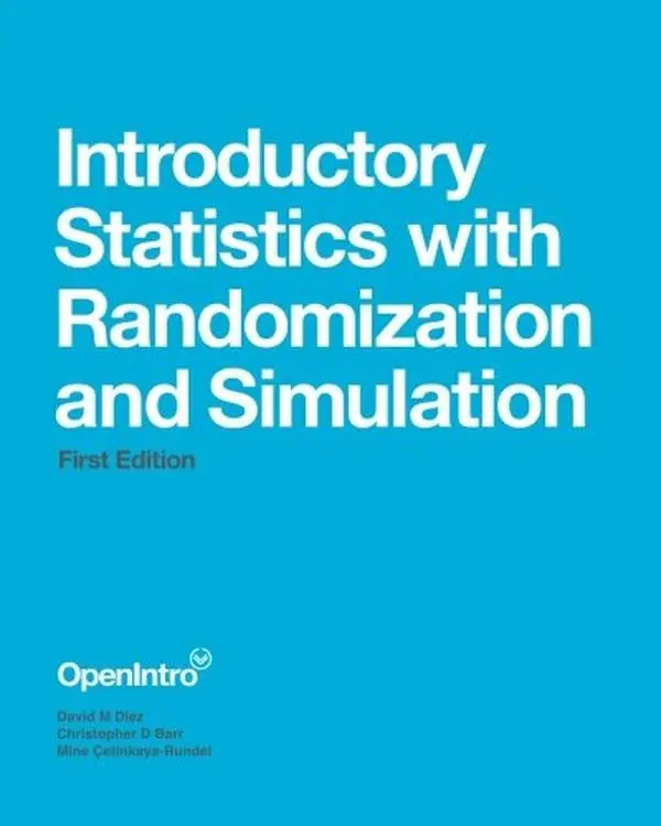 USED Book - Introductory Statistics with Randomization and Simulation by David M Diez (Paperback) - english