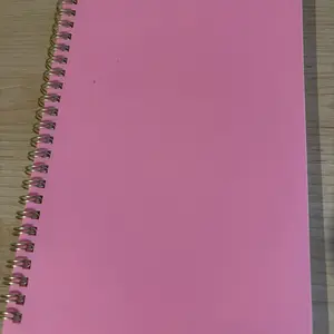 Pink notebook