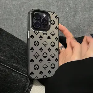 Soft TPU Black Playing Card Smartphone Case - Protective Cellphone Cover, Accessories for iPhone 17,16,15,14,13,13 Pro,12,11,11 Pro,Xs,X,XR,X Max with Enhanced Protection